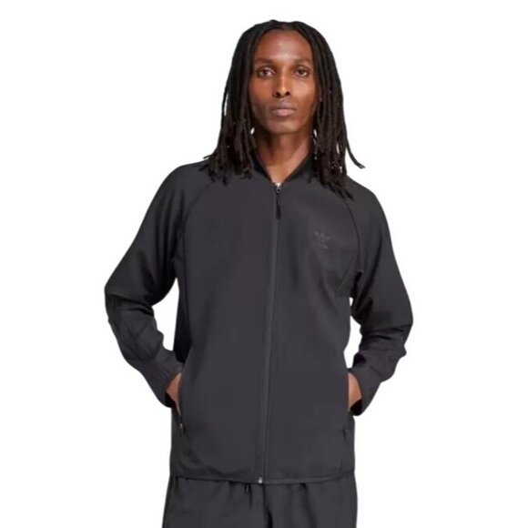 adidas Other - Adidas Men's Superstar Bonded Track Jacket Full Zip Black Size S NEW WITH TAGS!